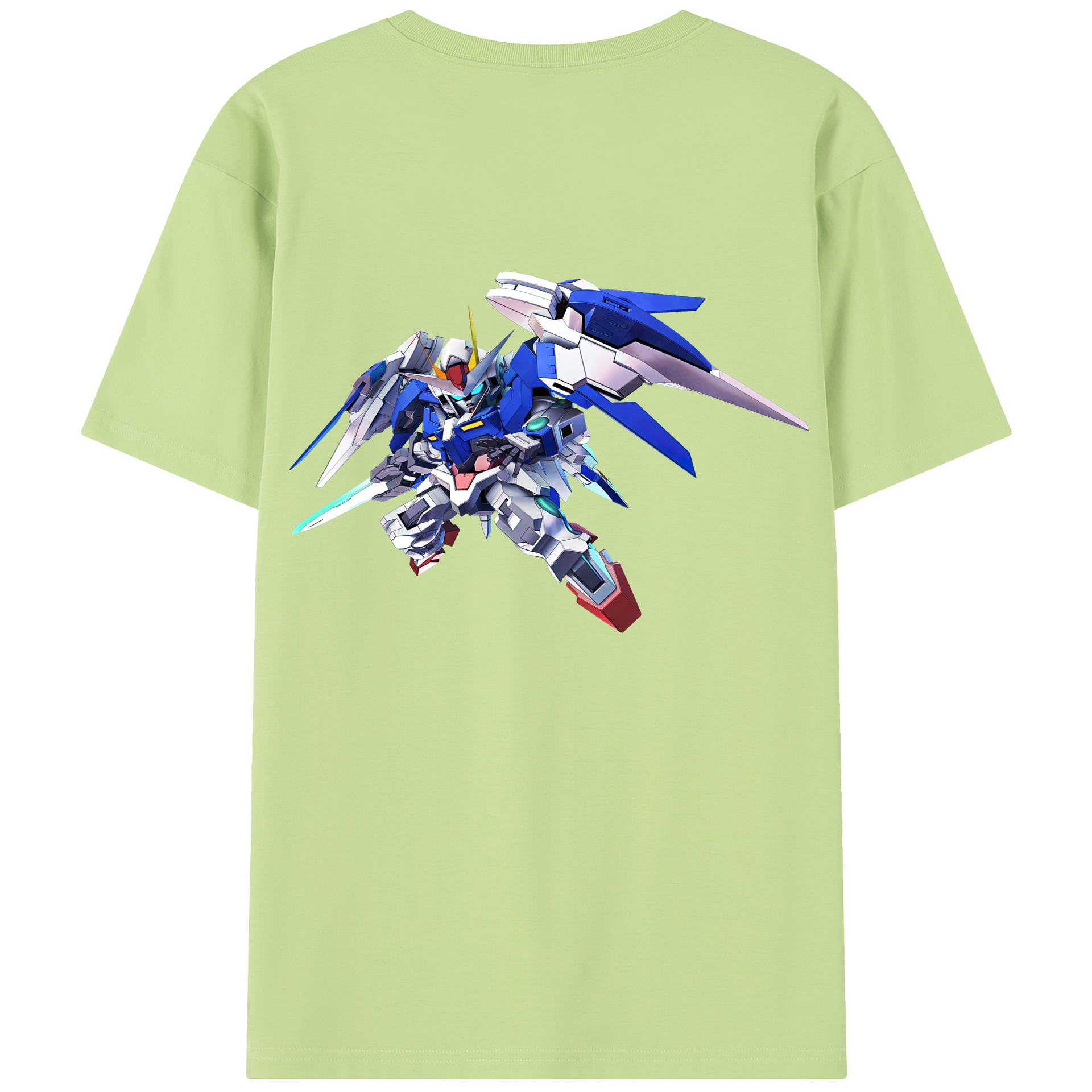 （画像用） 機動戦士ガンダム Mobile Suit Gundam 綿100％半袖Tシャツ（背面プリント）